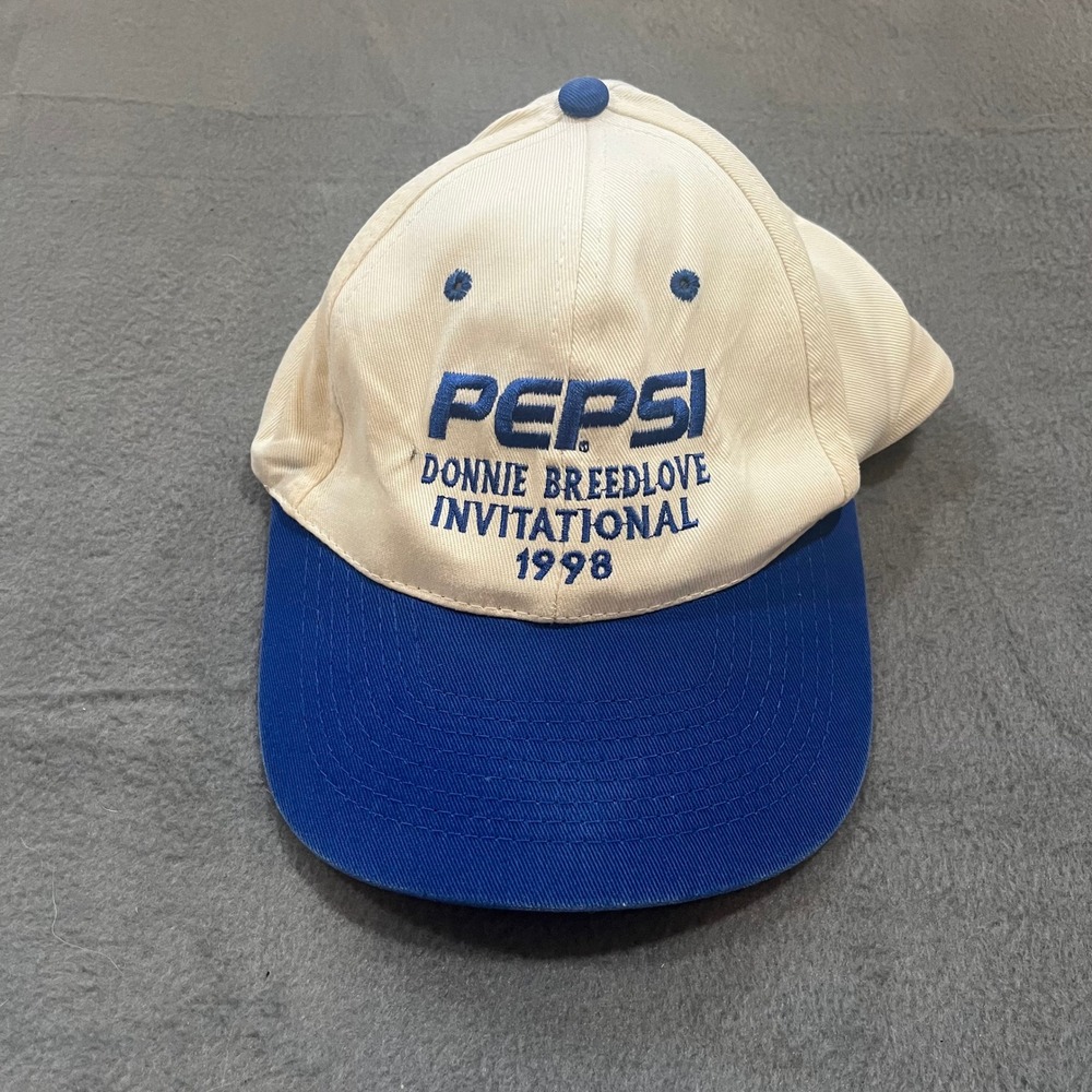 Vintage Pepsi Donnie Breedlove Invitational 1998 Hat Cap A Maceo Smith‎